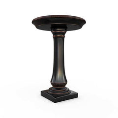 Gardenstone Chelsea Birdbath Birdbath Gardenstone Copper Black Birdbath 