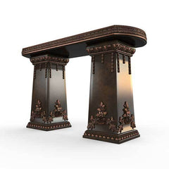 Gardenstone Side Table Benches Gardenstone Copper Bronze Side Table 