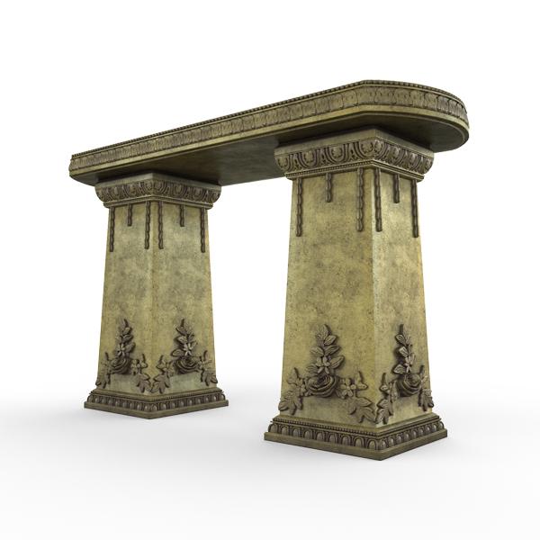 Gardenstone Side Table Benches Gardenstone English Moss Side Table 