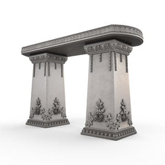 Gardenstone Side Table Benches Gardenstone Old Roman Side Table 